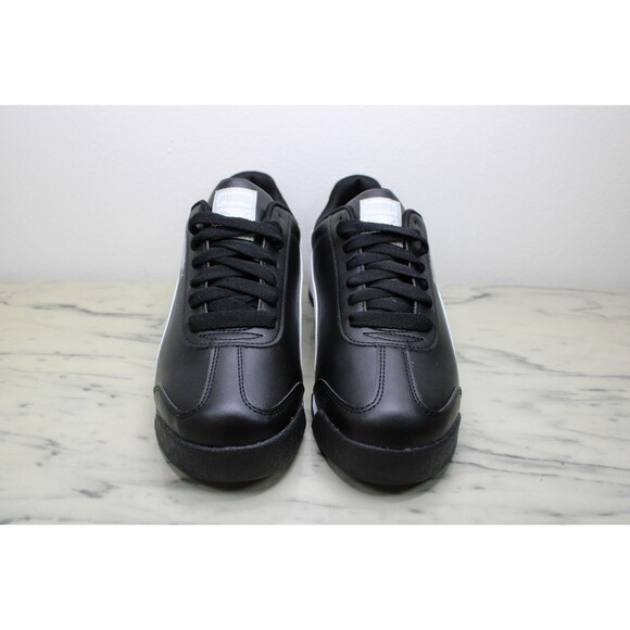 PUMA Roma Basic Black White Silver Men's (US 9.5) NEW IN BOX-353572-11 - Picture 3 of 10